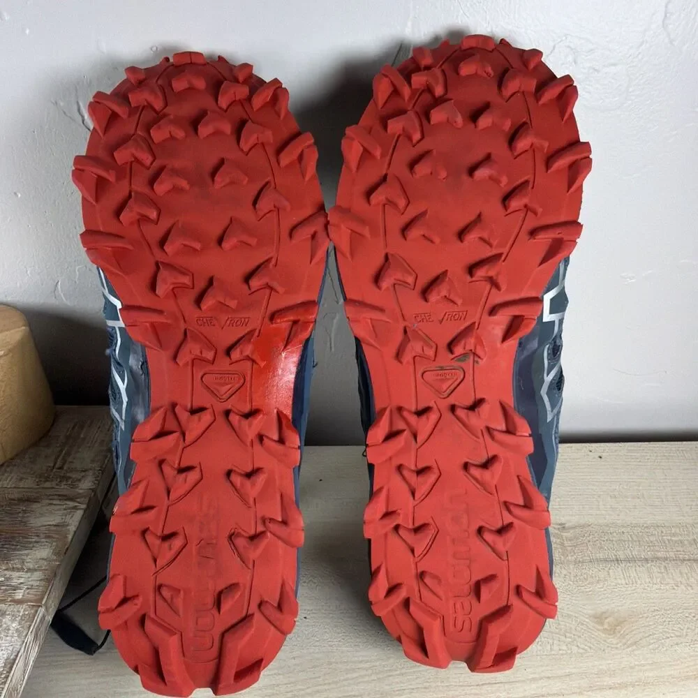 Salomon Speedcross 5 Blue Trail Shoes Mens 10.5